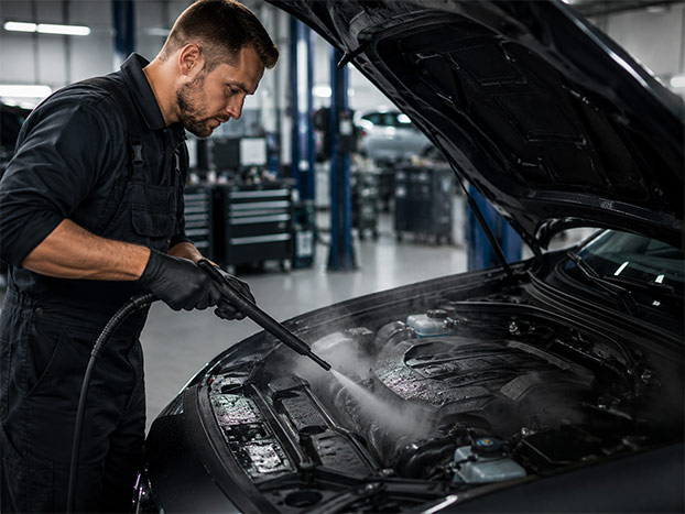 MOOTORI JA AUTO PÕHJA PESU